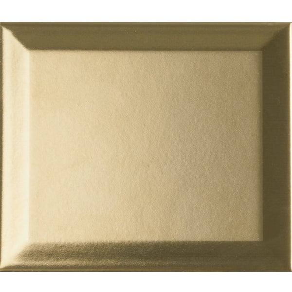 Victiles Tile 187783 ET_FORMA BISEL ORO SATIN 120X140MM Spain Made