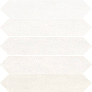 Victiles Tile 187831 CRACKLE NIEVE GLOSS 65X330mm Spain Made