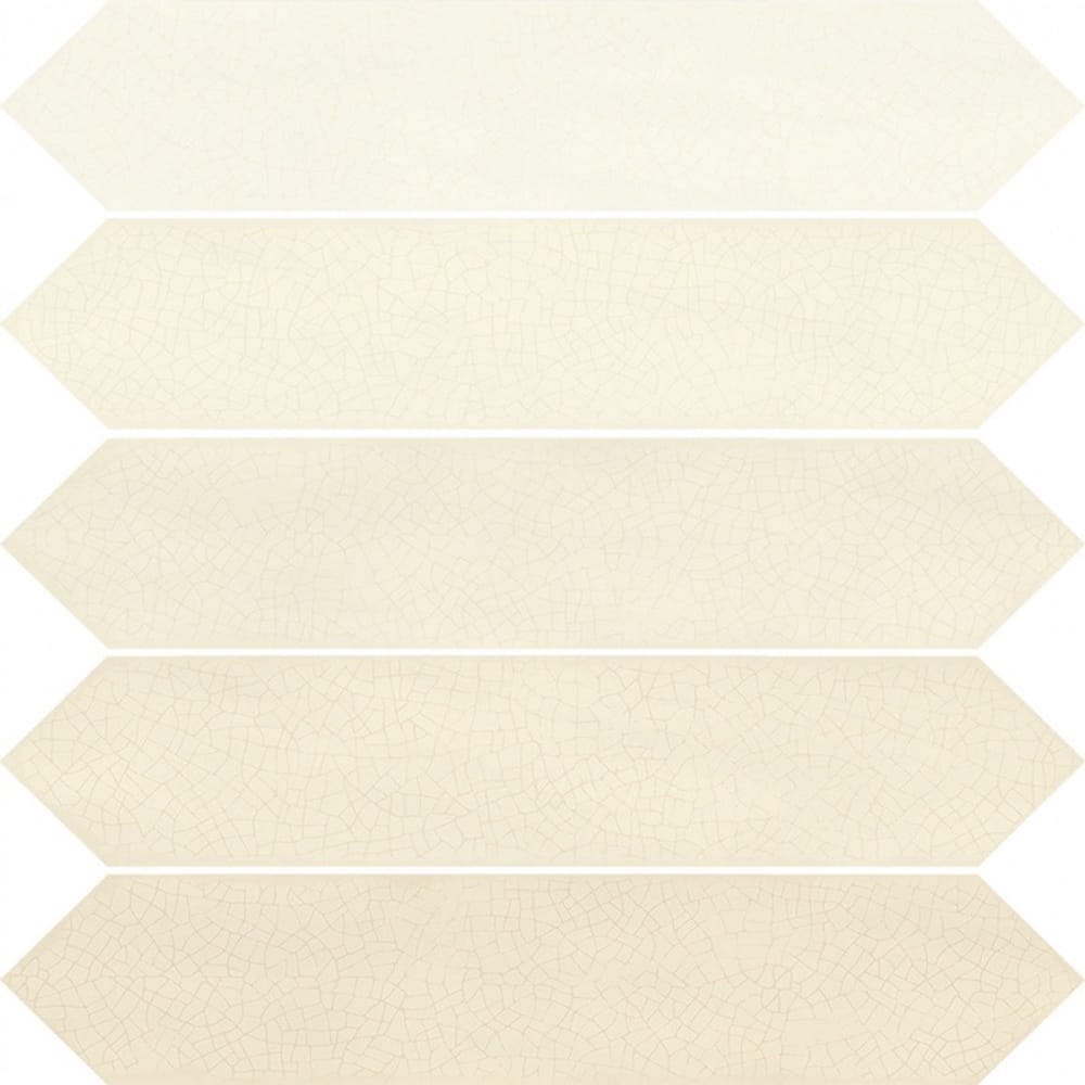 Victiles Tile 187833 CRACKLE MARFIL GLOSS 65X330mm Spain Made