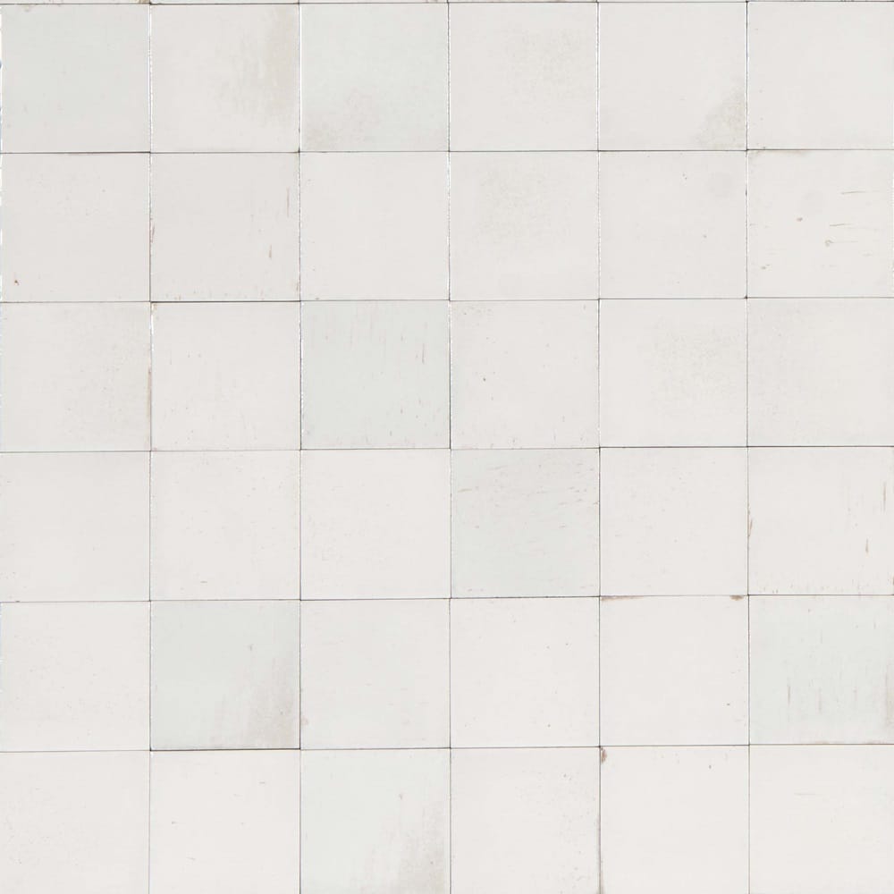 Victiles Tile 1GLEWHG GLEEZE BIANCO WHITE GLOSS 100X100MM Made in Italy