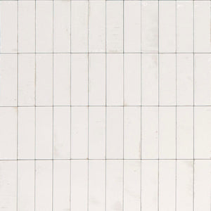 Victiles Tile 515GLEWHG GLEEZE BIANCO WHITE GLOSS 50X150MM Made in Italy
