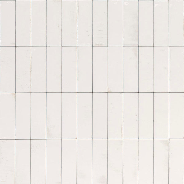 Victiles Tile 515GLEWHG GLEEZE BIANCO WHITE GLOSS 50X150MM Made in Italy