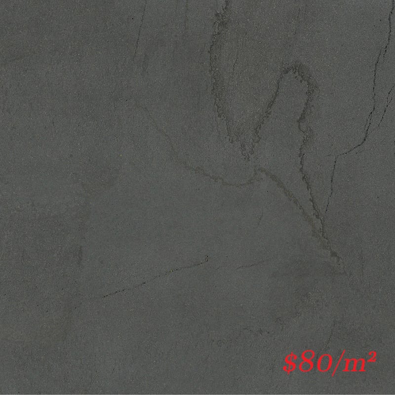 Victiles Tile 6BLSCH2CX VB2666A BLUESTONE CHARCOAL EXTERNAL PAVER 600X600x20MM