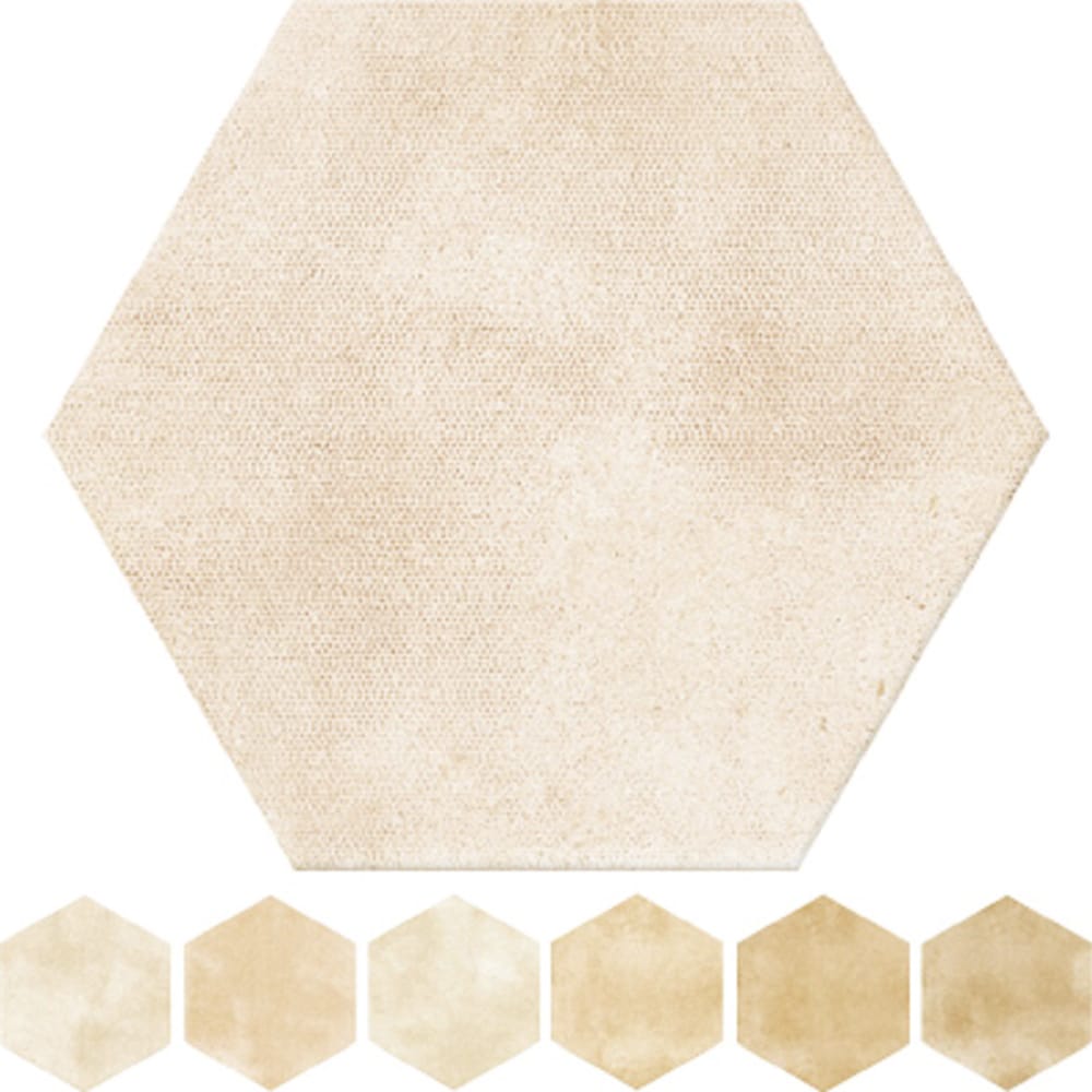 Victiles Tile 6OPPBEH XG-6001 OPPORTUNITY BEIGE HEXAGON 600X520MM
