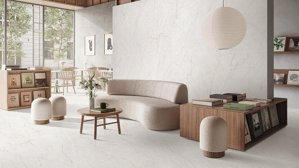VICTILES Tile ADORE White 600X600mm MATT SMOOTH GRIP