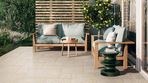 VICTILES Tile AGGREGATE WHITE 300X600 MATT SMOOTH GRIP