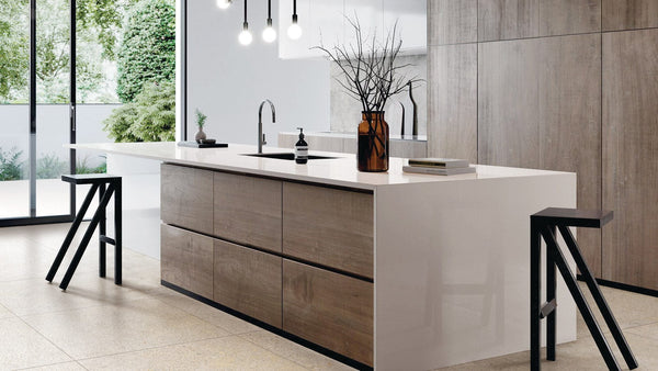 VICTILES Tile AGGREGATE WHITE 300X600 MATT SMOOTH GRIP