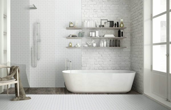 Victiles Tile Alhambra Azul 250x250mm Spanish Décor Tiles