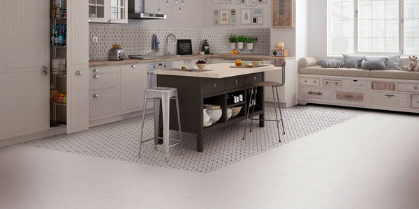 Victiles Tile Alhambra Negro 250x250mm Spanish Décor Tiles