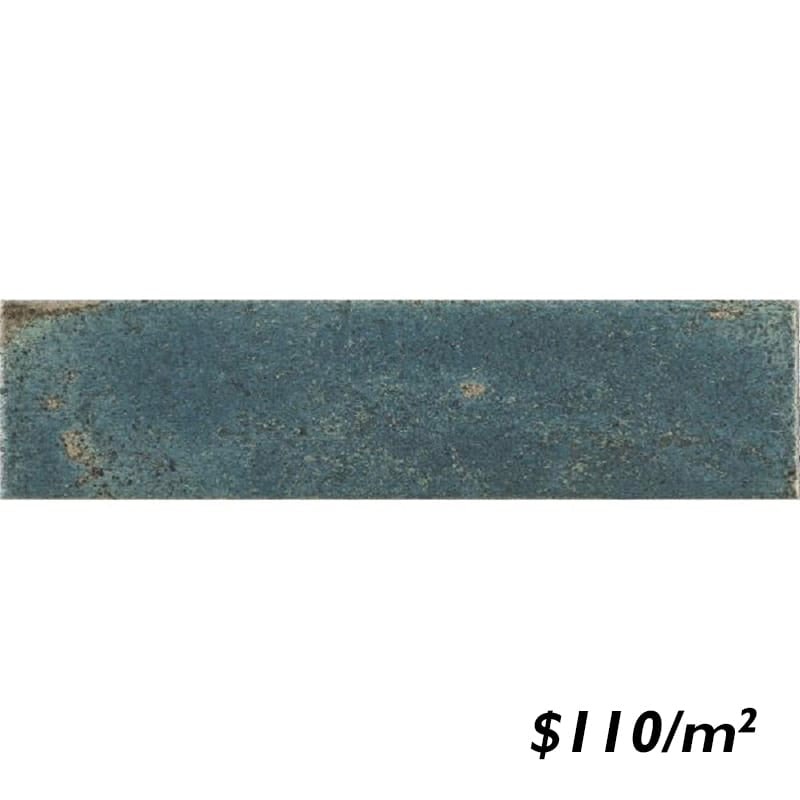 Victiles Tile ARG0010 VIBRANT GREEN GLOSS SUBWAY 70X280MM