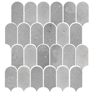 Victiles Tile ART456 ARTEMIS NEW GREY FEATHER HONED 50X103 (330x330mm per Sheet)