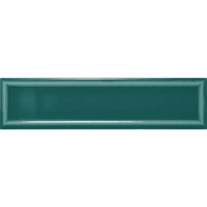 Victiles Tile EDG DGNFG EDGE DARK GREEN FRAME 68x280MM GLOSS