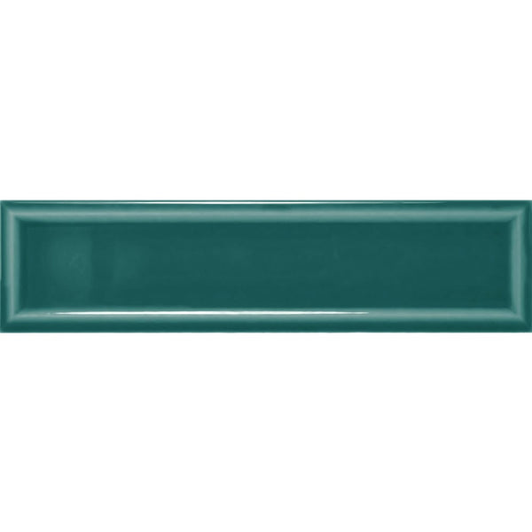 Victiles Tile EDG DGNFG EDGE DARK GREEN FRAME 68x280MM GLOSS