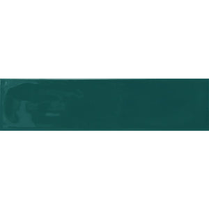 Victiles Tile EDG DGNWM EDGE DARK GREEN WAVE 68x280MM MATT
