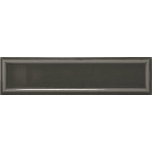 Victiles Tile EDG DGYFG EDGE DARK GREY FRAM 68x280MM GLOSS