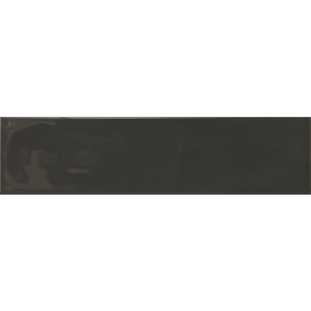 Victiles Tile EDG DGYWG EDGE DARK GREY WAVE 68x280MM GLOSS