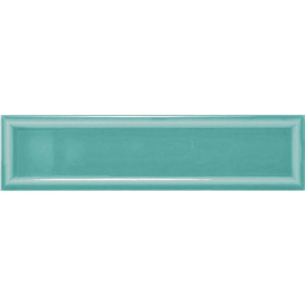 Victiles Tile EDG LGNFG EDGE LIGHT GREEN FRAME 68x280MM GLOSS