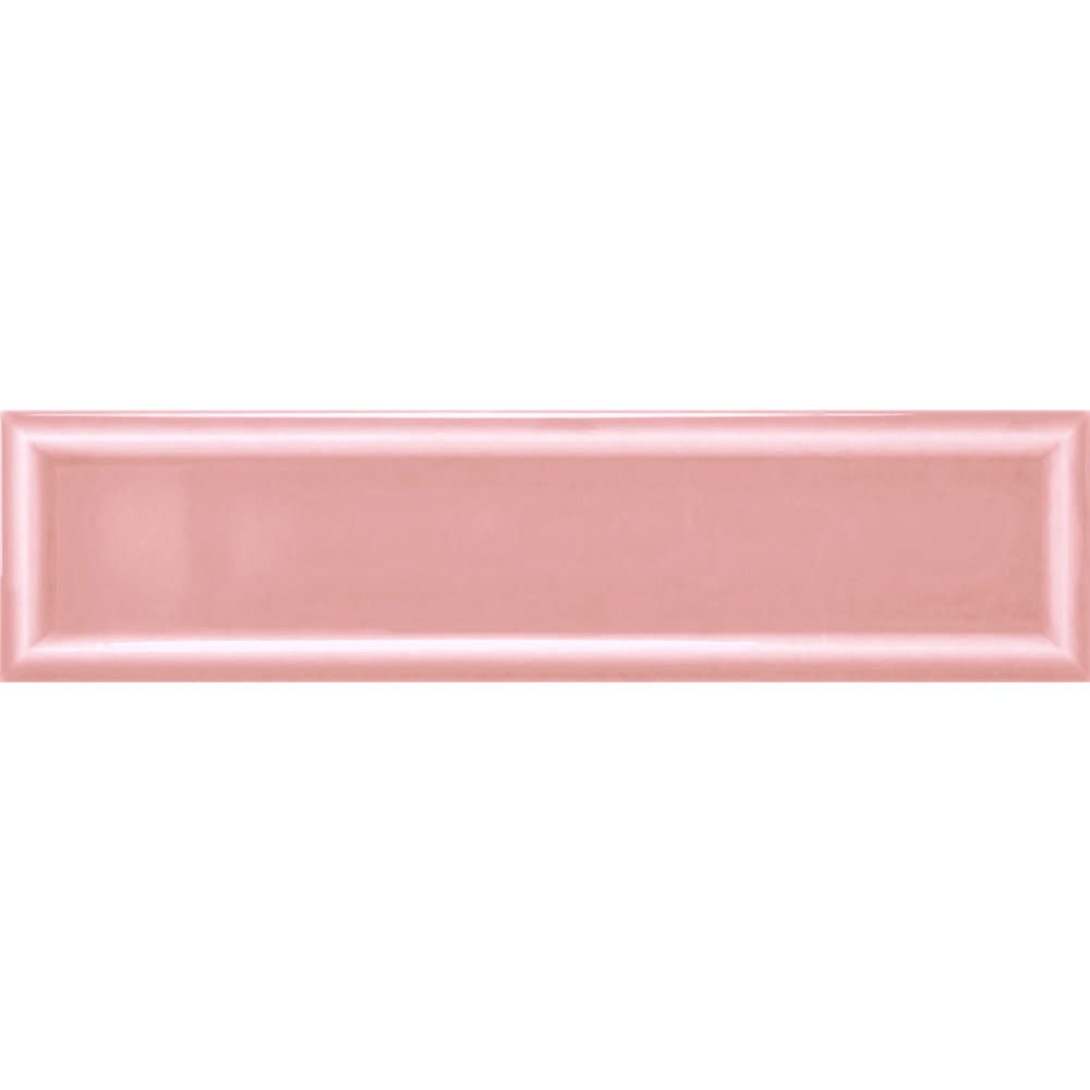 Victiles Tile EDG PNKFG EDGE PINK FRAME 68x280MM GLOSS