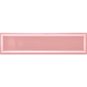 Victiles Tile EDG PNKFG EDGE PINK FRAME 68x280MM GLOSS