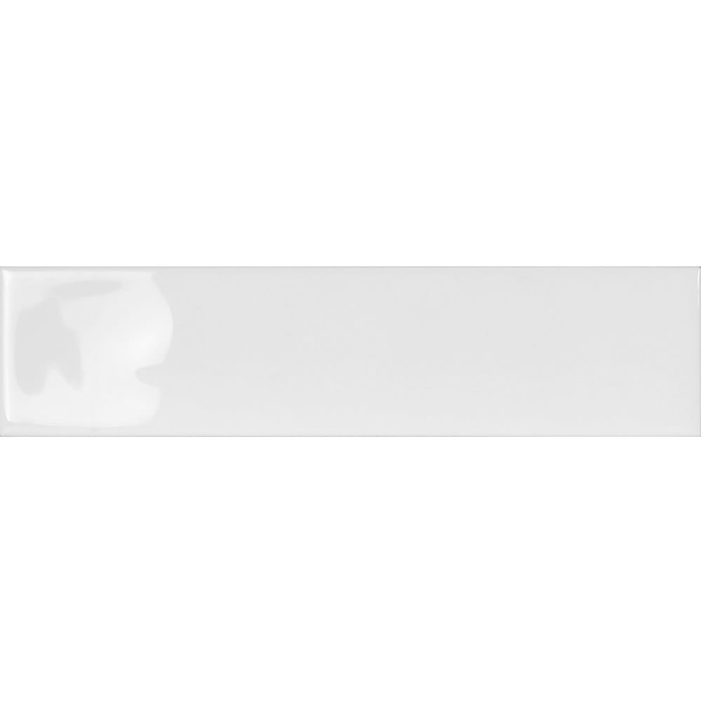 Victiles Tile EDG WHTWG EDGE WHITE WAVE 68x280MM GLOSS