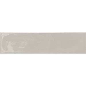 Victiles Tile EDGE LIGHT GREY WAVE 68X280 GLOSS