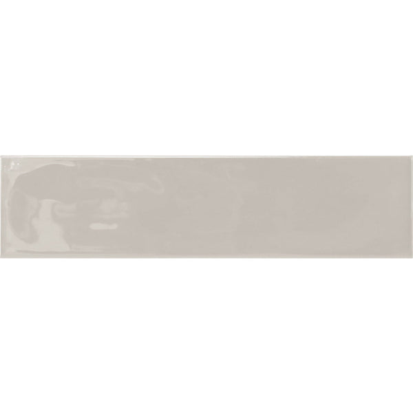 Victiles Tile EDGE LIGHT GREY WAVE 68X280 GLOSS