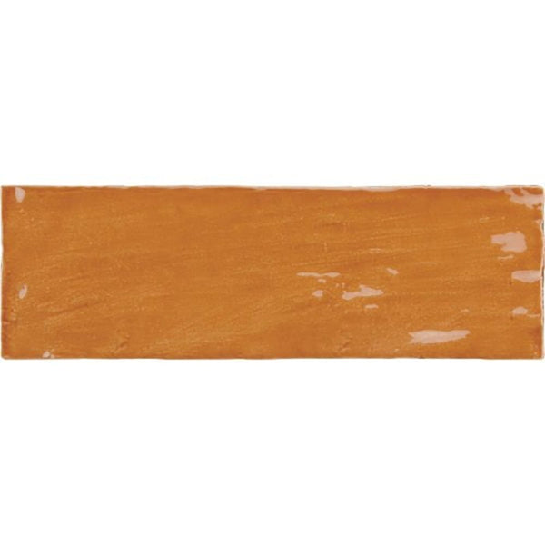 Victiles Tile EQU0032 LA RIVIERA GINGER GLOSS SUBWAY 65X200mm Made In Spain