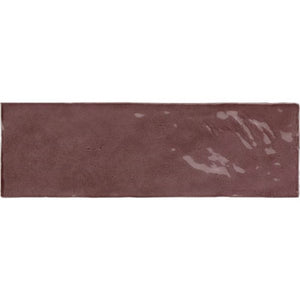 Victiles Tile EQU0036 LA RIVIERA JUNEBERRY GLOSS SUBWAY 65X200mm Made In Spain