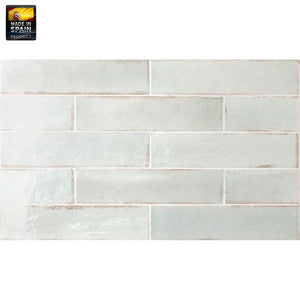 Victiles Tile EQU0039 TRIBECA SEAGLASS MINT GLOSS SUBWAY 60X246MM