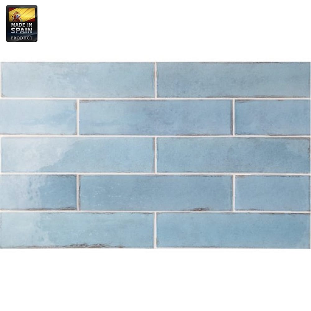 Victiles Tile EQU0043 TRIBECA WATERCOLOUR GLOSS SUBWAY 60X246MM