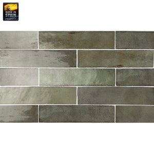 Victiles Tile EQU0044 TRIBECA SAGE GREEN GLOSS SUBWAY 60X246MM