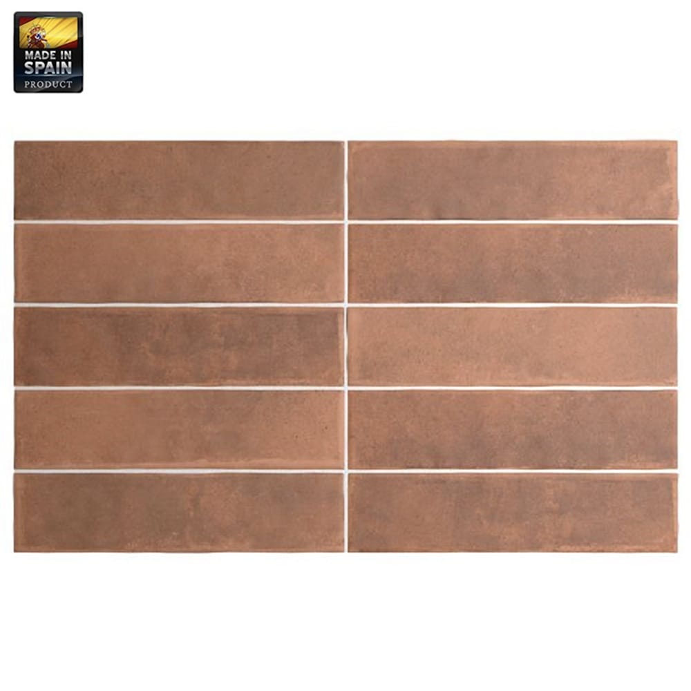 Victiles Tile EQU0058 ARGILE COTTO MATT SUBWAY 60X246MM Made In Spain