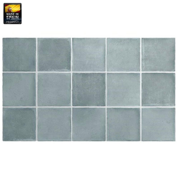 Victiles Tile EQU0069 ARGILE SKY MATT SUBWAY 100X100MM Made In Spain
