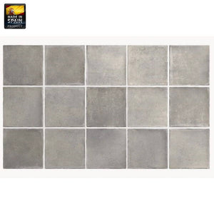 Victiles Tile EQU0071 ARGILE CONCRETE MATT SUBWAY 100X100MM Made In Spain