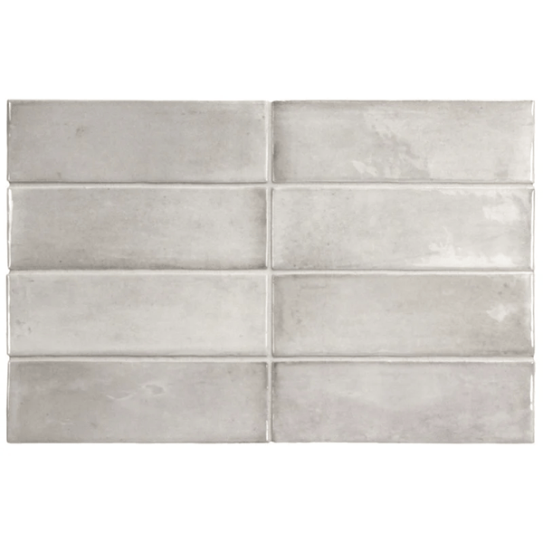 Victiles Tile EQU0079 COCO AMBER GREY GLOSS 50X150MM Made in Spain