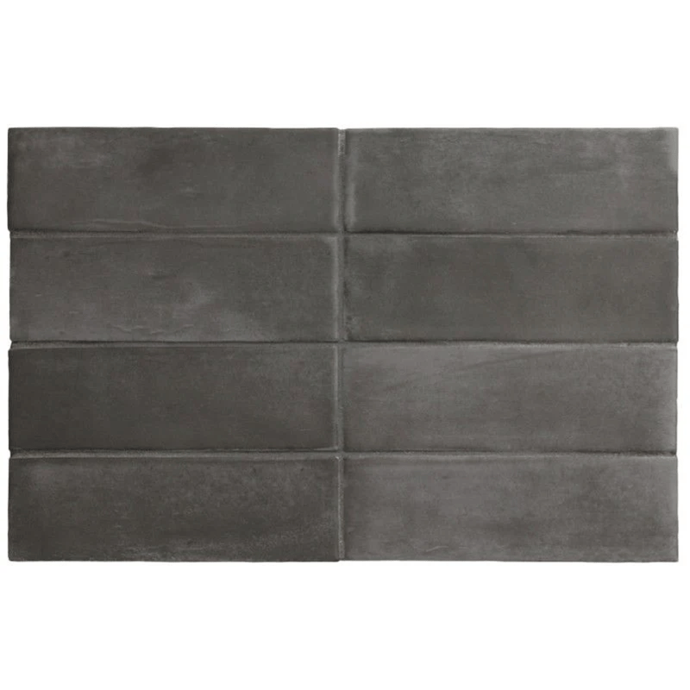 Victiles Tile EQU0088 COCO BLACK HAT MATT 50X150MM Made in Spain
