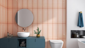 Victiles Tile FAD PNK26GU FADE PINK 200X603MM GLOSS UNRECTIFIED