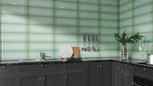 Victiles Tile FAD SPR26GU FADE SPRAY 200X603MM GLOSS UNRECTIFIED