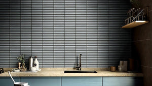 Victiles Tile FGR LGY214G FINGER SPECKLE MOSAIC LIGHT GREY 300X300MM
