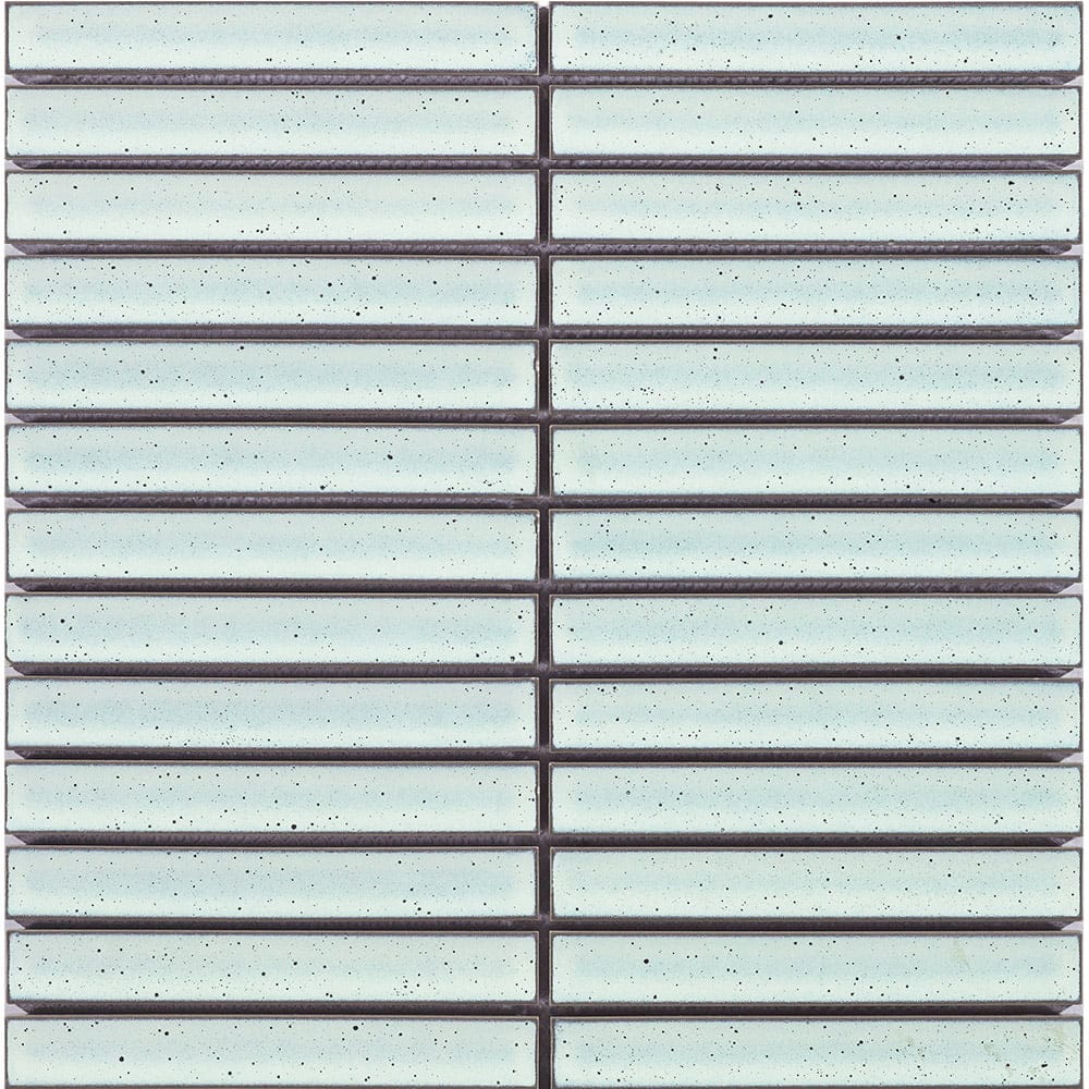 Victiles Tile FGR WHT214G FINGER SPECKLE MOSAIC WHITE GLOSS 300X300MM