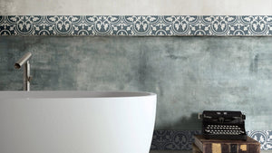 Victiles Tile HER DF317 HERITAGE ASTER BLUE LOOK 200X200 MATT