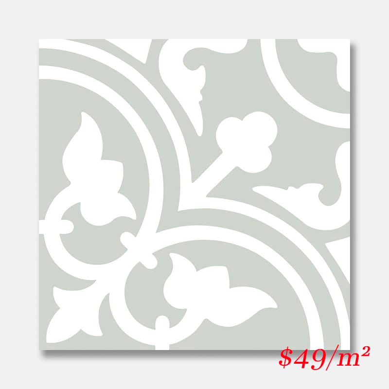 Victiles Tile HER DF323 HERITAGE ASTER GREEN LOOK 200X200 MATT