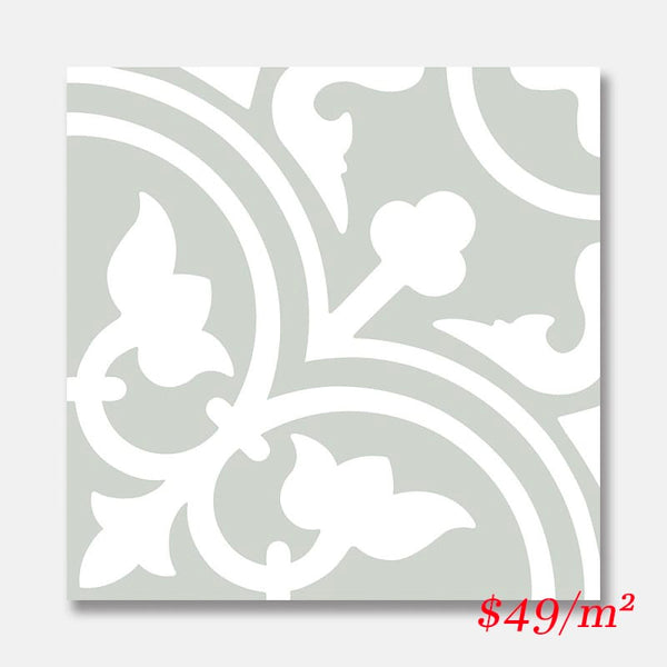 Victiles Tile HER DF323 HERITAGE ASTER GREEN LOOK 200X200 MATT