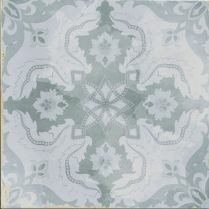 Victiles Tile HER MVG792 HERITAGE STRUGGIMENTO LOOK GREEN 200X200 MATT