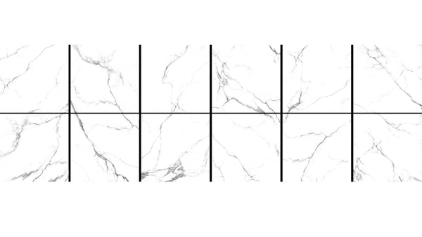 Victiles Tile HF Calacatta White Soft MATT FINISH 600X600MM