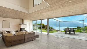 Victiles Tile KEN GRY36M KENSINGTON GREY 300x600MM MATT Made in Australia