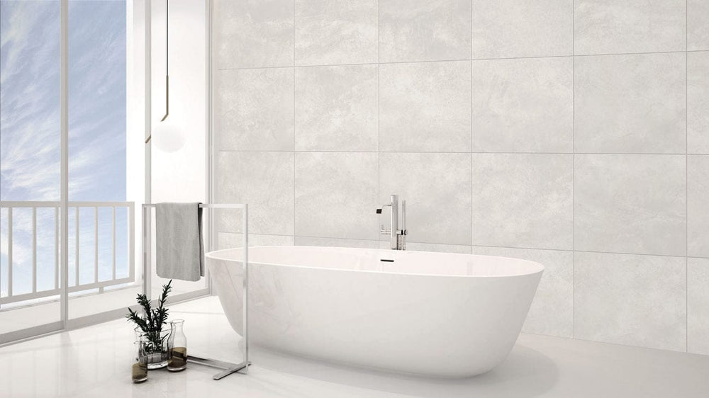 KEN WHT45M KENSINGTON WHITE 450x450MM MATT Made in Australia