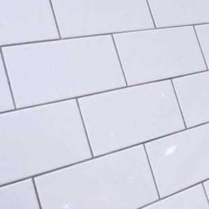 Victiles Tile LEO0019 SUBWAY GLOSS WHITE 100X200MM
