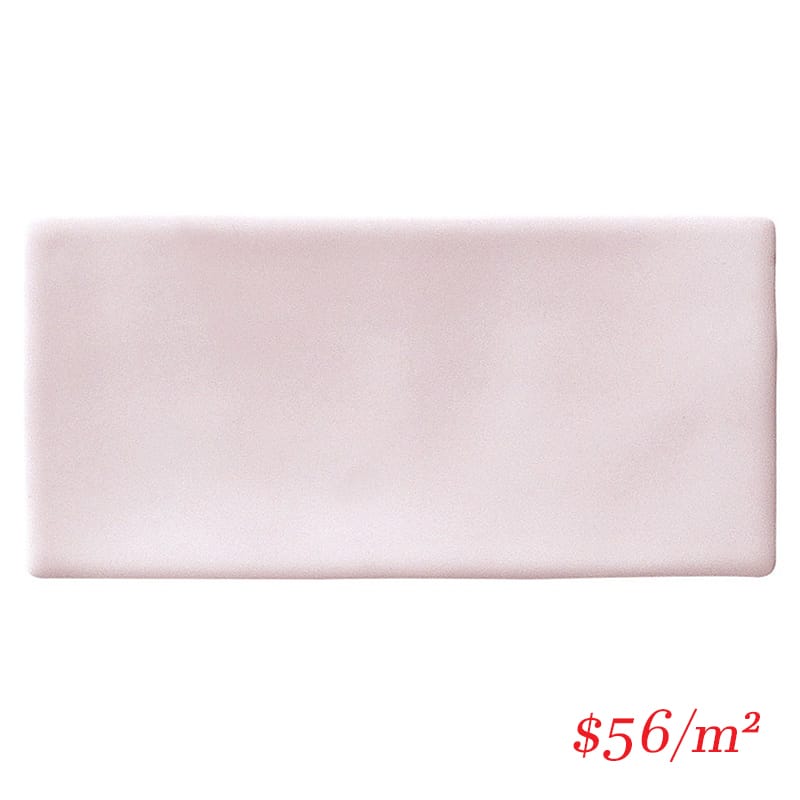 Victiles Tile LUX PNK76M LUXE BLUSH PINK 76x152x9MM MATT