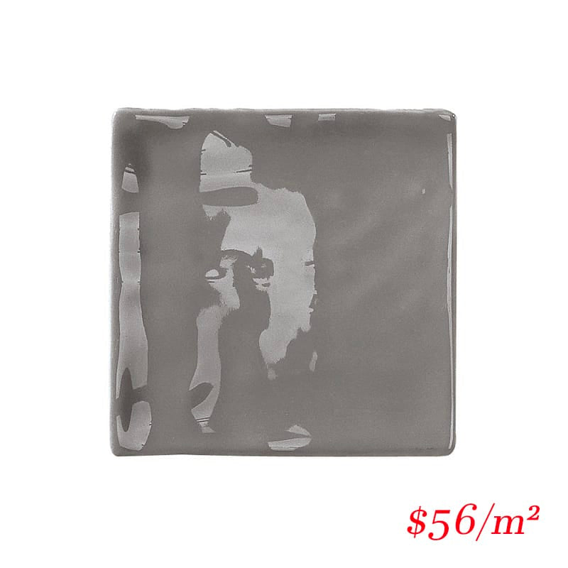 Victiles Tile LUX SMO10G LUXE SMOKE GREY 100x100x9MM GLOSS